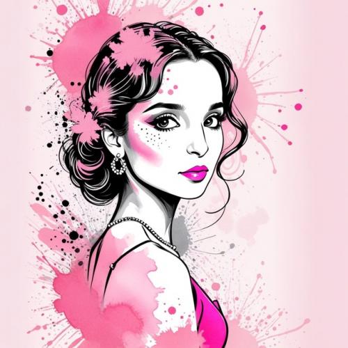 Розовый цвет - это один из самых интересных и многогранных цветов в палитре, часто ассоциируемый с нежностью, романтикой и женственностью. 06