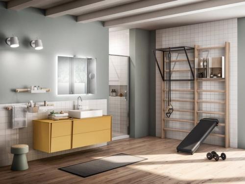 Спортивный уголок дома - это отличный способ всегда поддерживать форму, если вам не хватает времени или сил идти в зал. 03