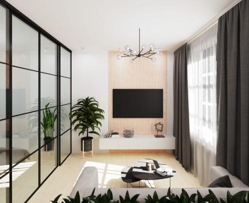 Дизайн - проект квартиры в ЖК Шуваловский студентки 2 курса профиля архитектурная среда и дизайн - Марии кормаковой. 07