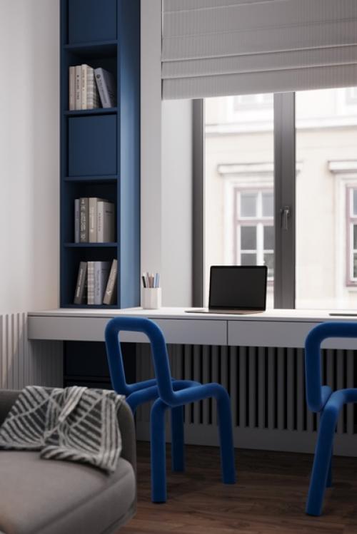 Завершают знакомство с интерьерами квартиры в историческом центре Петербурга две детские комнаты. 03