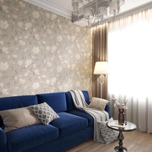 Интересный интерьер небольшой квартиры с планом на последней фотографии. 04