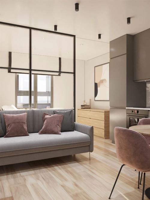 Квартира - студия 30 кв. 03