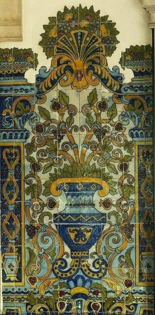 Плитка в Португалии - один из традиционных элементов культуры, а также предмет национальной гордости. 03