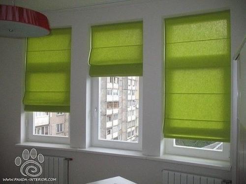 Мы шьем сами римские шторы. 09