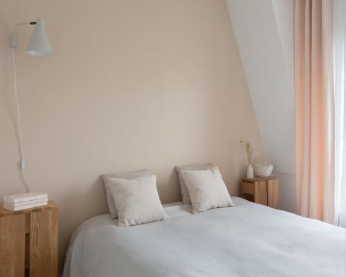 Светлый воздушный интерьер французской однушки 35 м 2. полная реновация квартиры в старинном жилом доме. 07