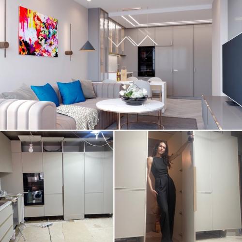 Я обещала рассказать об одном из интересных проектов, который уже подходит к финальному завершению - это студия для подростка - студентки. 04