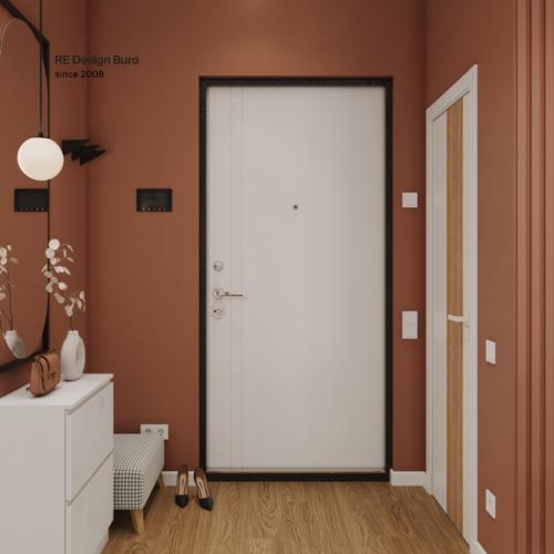 Дизайн - проект квартиры для молодой пары в ЖК испанские кварталы, площадью 60 м. 01