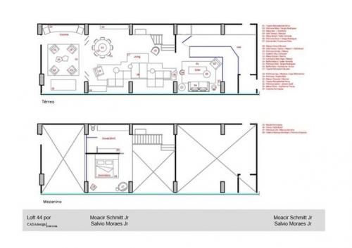 Тонкий дизайн интерьера лофта. 09