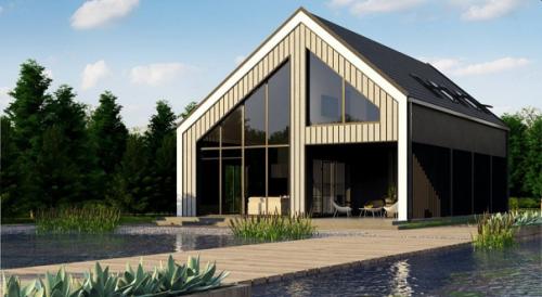 Стильный современный дом. 01