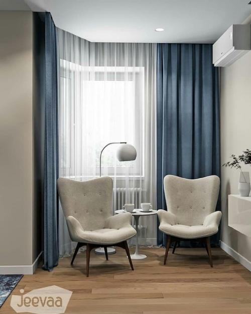 Дизайн - проект кухни и гостиной зоны. 07