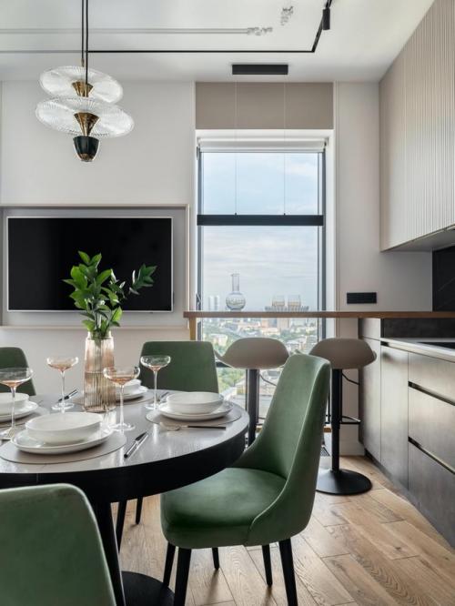 Натуральность и графика: как оформить интерьер без помпезности. 01