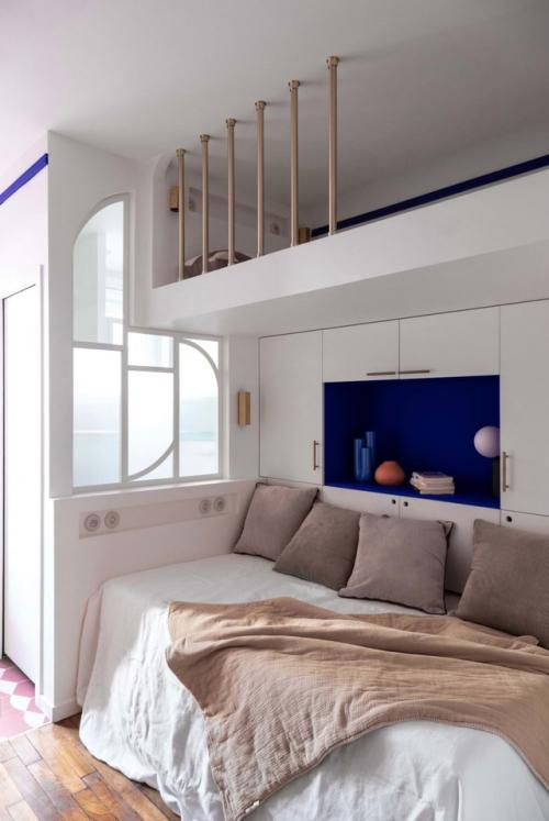 Интерьер французской микро - студии всего 13 м 2! 07