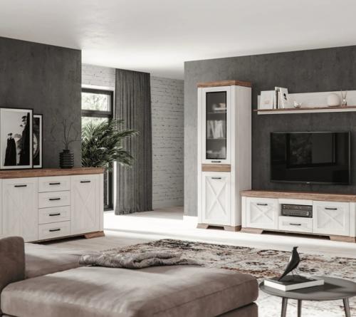 Белый цвет в различных стилевых решениях гостиной. 04 Белый цвет в различных стилевых решениях гостиной. 04