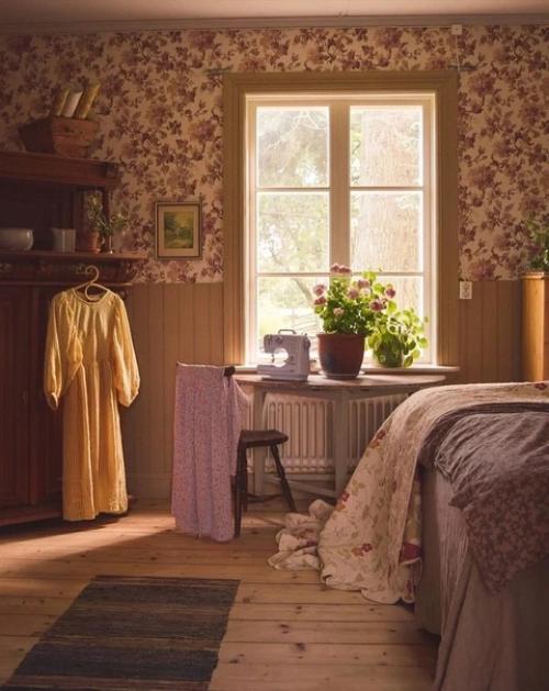 Деревенская атмосфера старинного дома 1880 года. 07