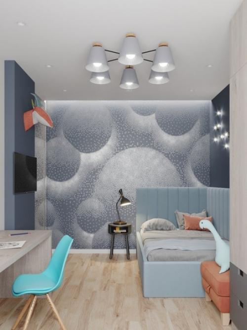 Очень красивый проект детской комнаты. 06