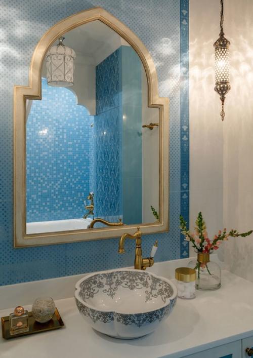 Московская квартира в стиле фьюжн с активным использованием восточного стиля по проекту дизайнера Маргариты мустафины // 02. 05