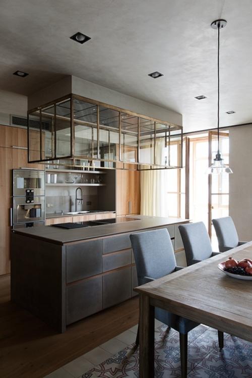 Итальянский интерьер в московском пентхаусе. 05