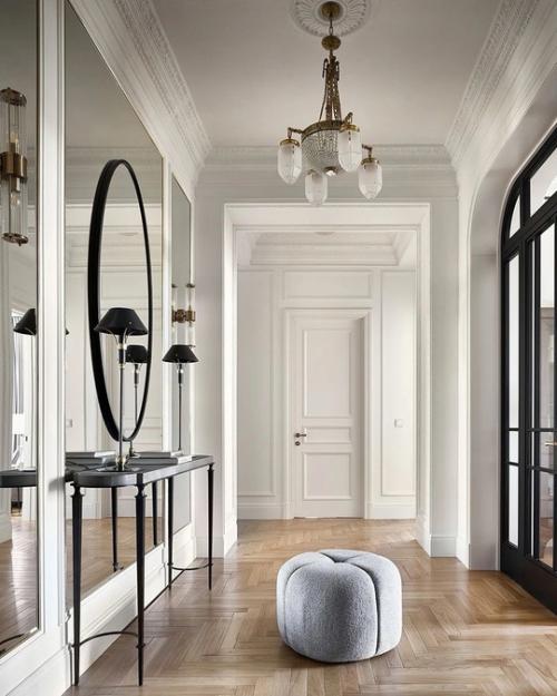 Дизайнер и декоратор Елена симкина любит комбинировать в своих интерьерах классические приемы и современные элементы. 07