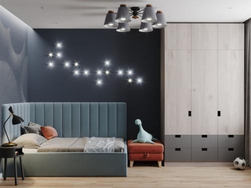 Очень красивый проект детской комнаты. 03