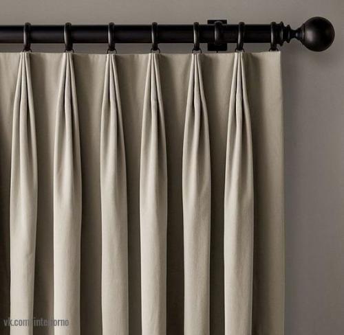 Таким образом, если у вас висят в квартире шторы и вы любите, чтоб они висели идеально, то посмотрите варианты, как красиво это можно сделать. 05