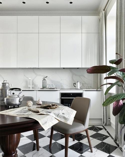 Дизайнер и декоратор Елена симкина любит комбинировать в своих интерьерах классические приемы и современные элементы. 04