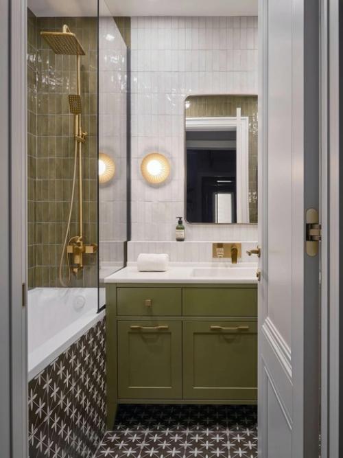 Реализованный интерьер квартиры, площадью 57 кв. 05