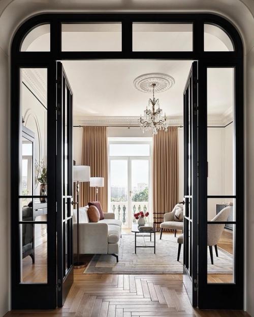 Дизайнер и декоратор Елена симкина любит комбинировать в своих интерьерах классические приемы и современные элементы. 01