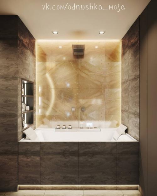 Уникальный интерьер квартиры в современном стиле для девушки - руководителя. 08