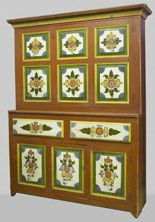 Вельская роспись мастеров петровских. 02