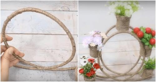 Джутовый шпагат в качестве идей для рукоделия. 01