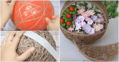 Джутовый шпагат в качестве идей для рукоделия. 03