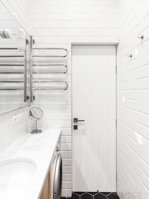 Эклектичный интерьер с элементами лофта в Сталинке на Сходненской ч. 3. 07