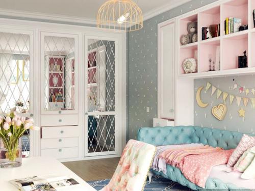 Красивый интерьер детской комнаты с мебелью Rondini Home. 01