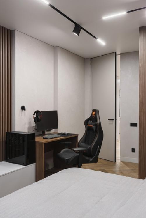 Ничего лишнего: стильный минималистичнсый интерьер из Казани. 06