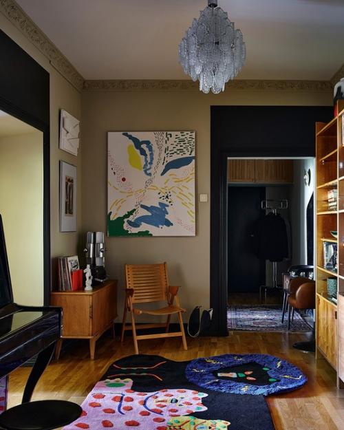 Реализованный интерьер квартиры дизайнера в новых Черемушках. 01