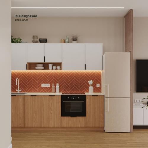 Дизайн - проект квартиры для молодой пары в ЖК испанские кварталы, площадью 60 м. 03