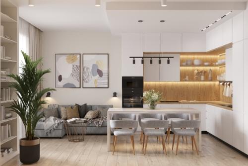 Дизайн - проект 4 х комнатной квартиры 100, 3 кв. 01