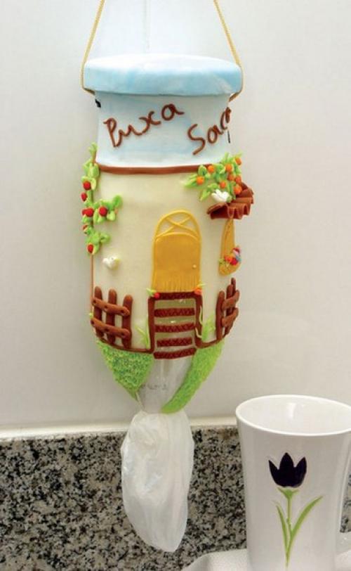 Уютный домик для хранения пакетов (мастер-класс. 09 Уютный домик для хранения пакетов (мастер-класс. 09