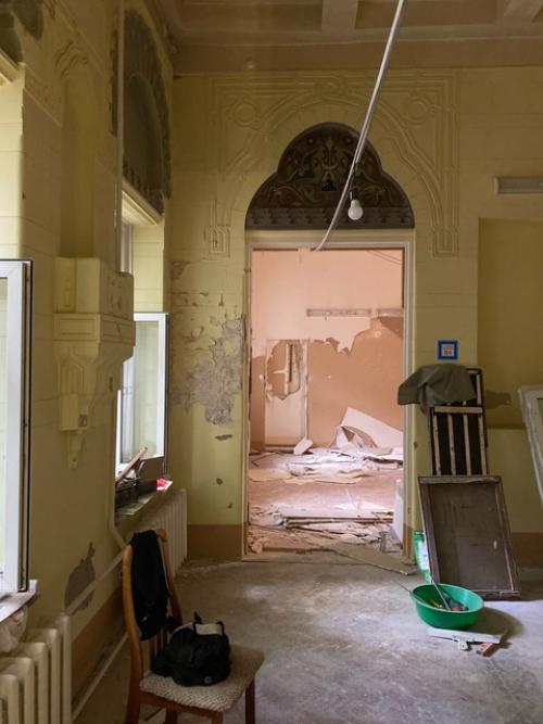 Покажу - ка я вам интерьеры будущего здания школы кино Фёдора Бондарчука. 07