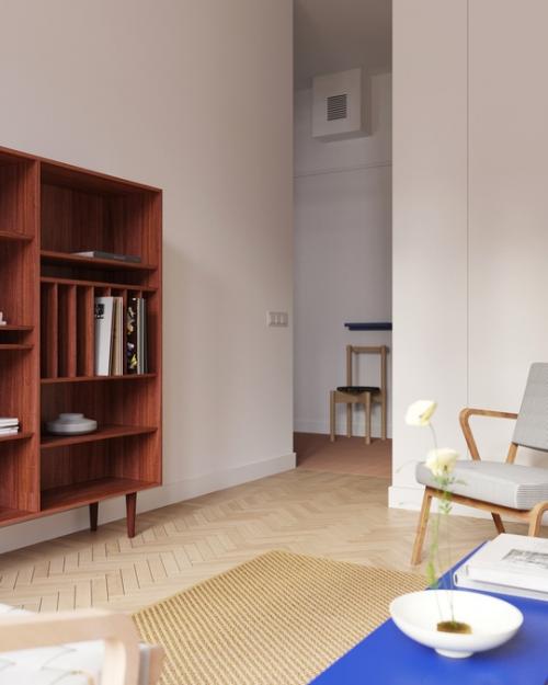 Проект 1-комнатной квартиры 34 кв. 02