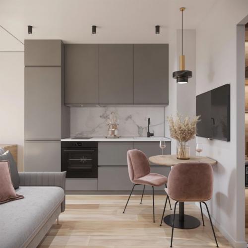 Квартира - студия 30 кв. 04