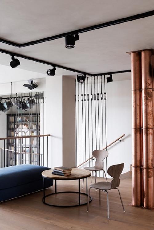 Итальянский интерьер в московском пентхаусе. 04