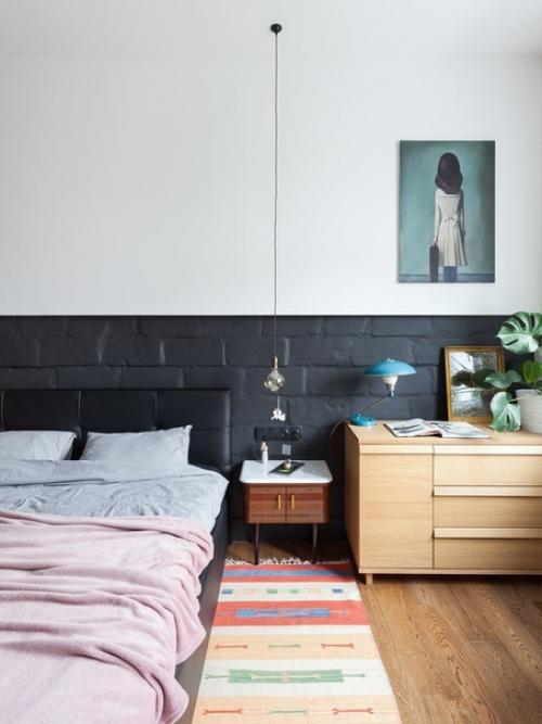 Эклектичный интерьер с элементами лофта в Сталинке на Сходненской ч. 3. 02