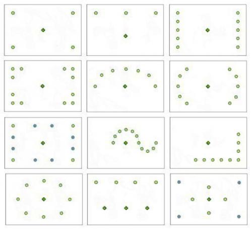 Как расположить светильники на потолке? 01