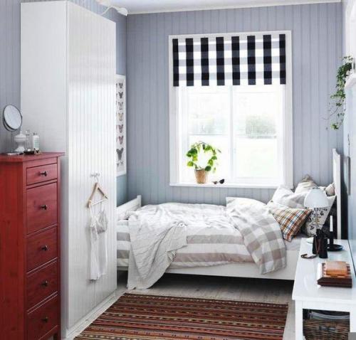 Как обустроить маленькую спальню: советы и хитрости дизайна. 08