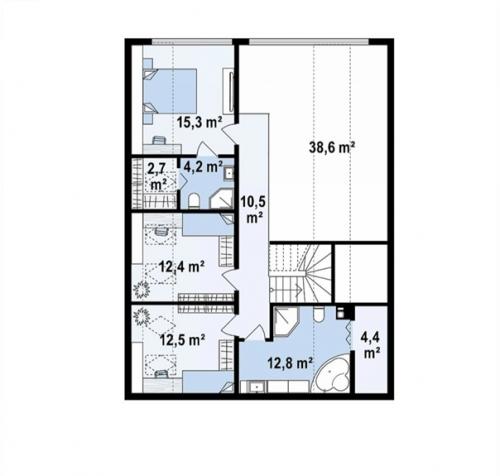 Стильный современный дом. 07