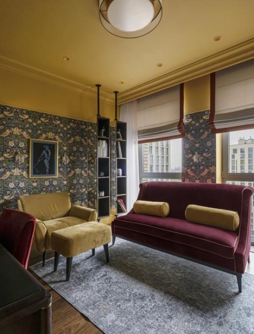 Архитектор Евгения матвеенко рассказывает, как ей удалось создать гармоничный интерьер для двух людей с разными характерами. 03