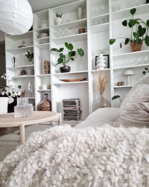 Самый лучший совет для небольших помещений, - это попытаться сделать комнаты внутри комнат. 01