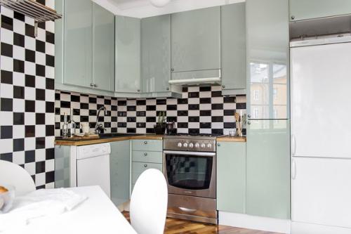 Интерьер квартиры - студии 34 м. 05