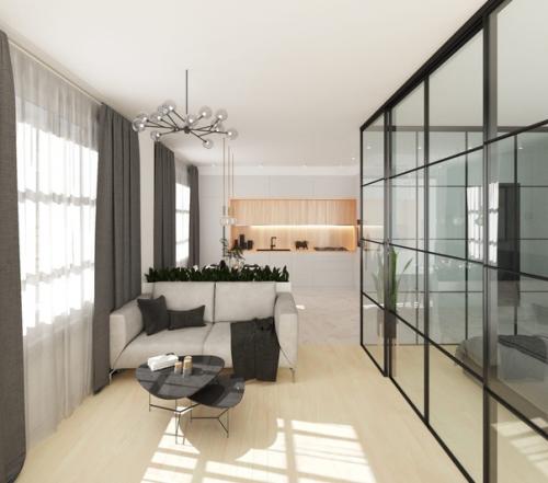 Дизайн - проект квартиры в ЖК Шуваловский студентки 2 курса профиля архитектурная среда и дизайн - Марии кормаковой. 06